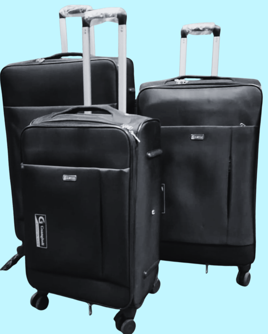 Set de Valises Noires Premium